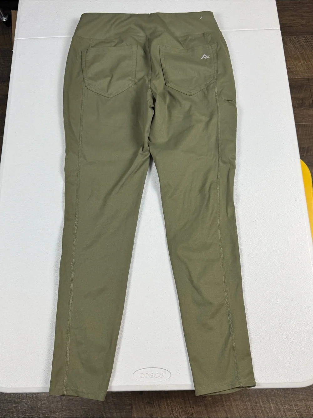 Ridgecut Toughwear Pull On Pants Womens Size‎ M Medium Olive Green
